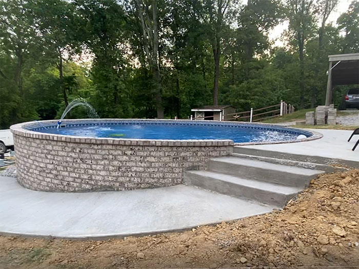 above ground pool surround 2