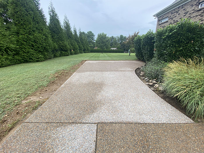 concrete driveway pic 2