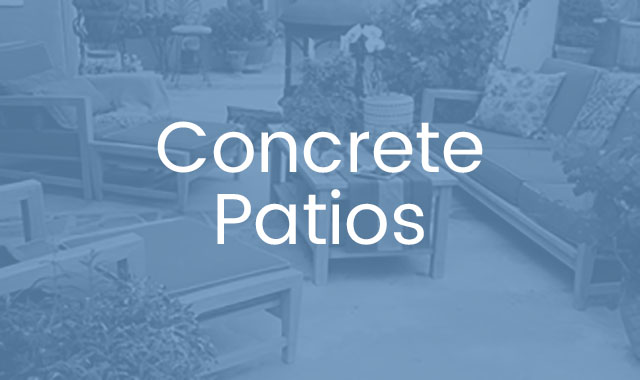 concrete patio image